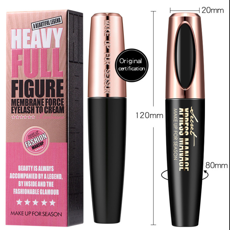 4D Mascara Lengthening Waterproof Eyelashes Eye Mascara